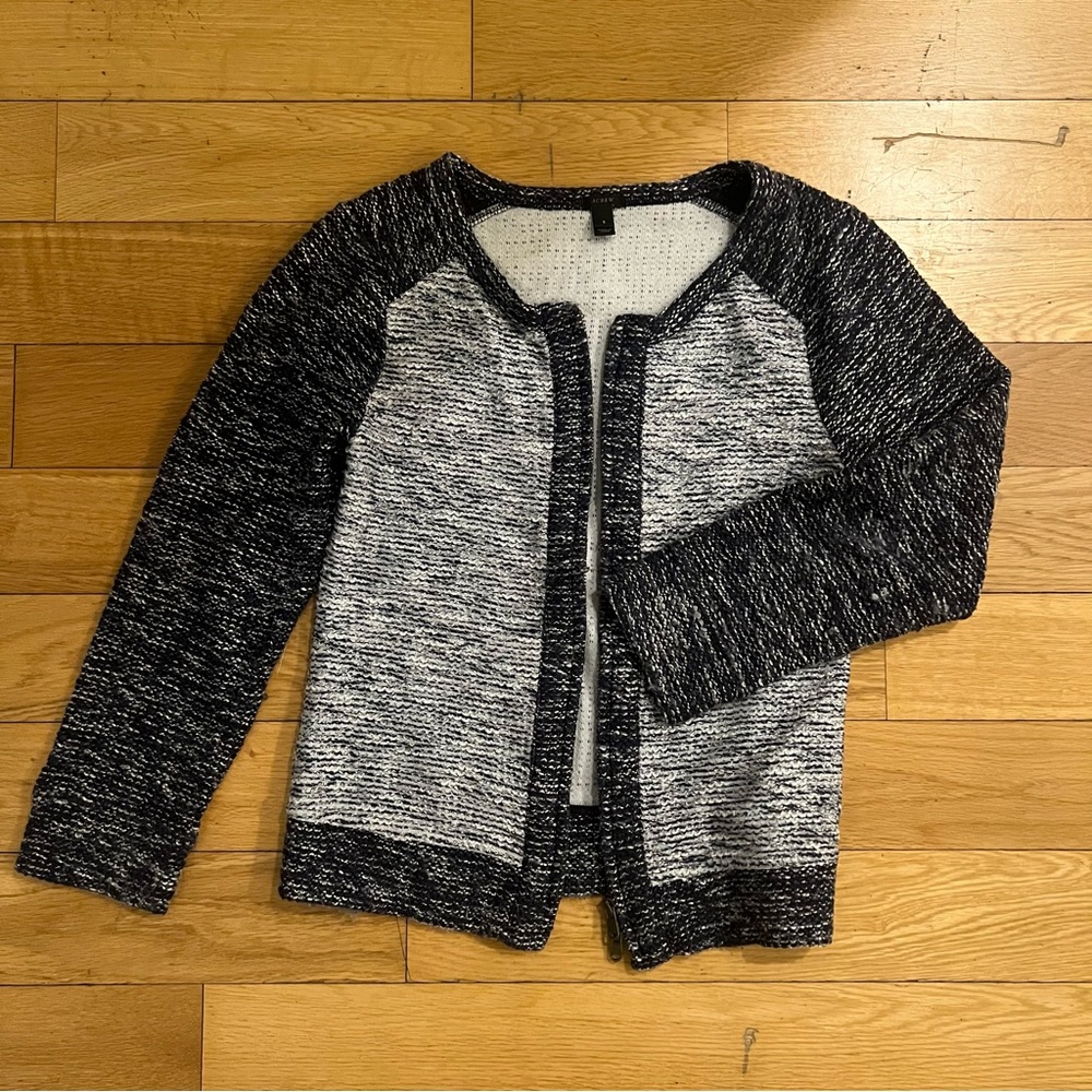 J.Crew Boucle Textured Cardigan Jacket